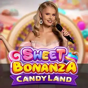 Enjoy Sweet Bonanza CandyLand by Pragmatic Play – logo hosted on weiss-casino.bet