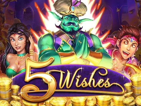 Try 5 Wishes slot by Pragmatic Play on weiss-casino.bet – logo image