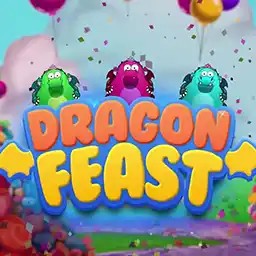 Dragon Feast online game logo by Jili Games on weiss-casino.bet